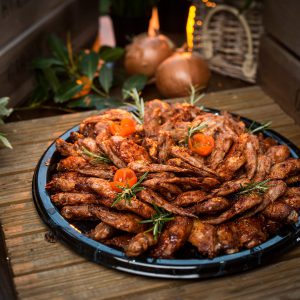 Flavoured Glazed Chicken Wings