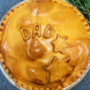 Fathers Day Steak & Spitfire pie