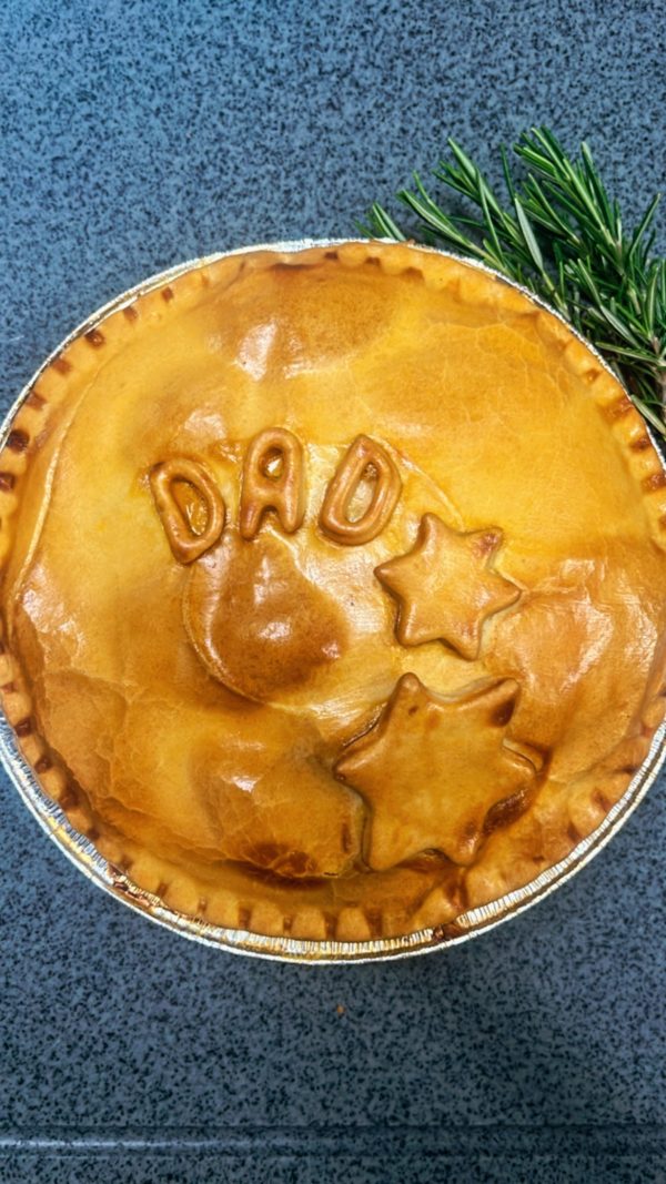 Fathers Day Steak & Spitfire pie