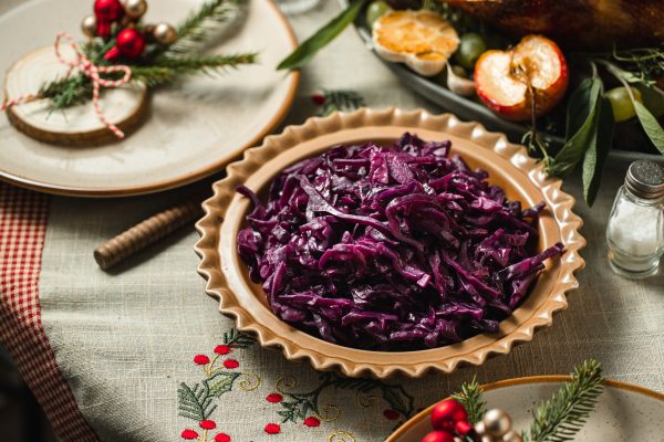 Spiced red cabbage