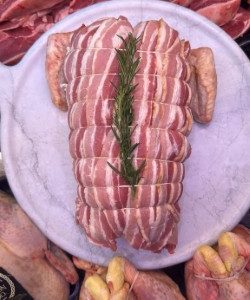 Easy Carve Chicken stuffed with sage & onion