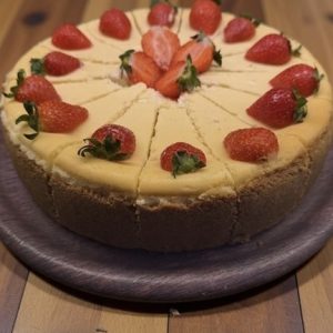 Classic Baked Vanilla Cheesecake