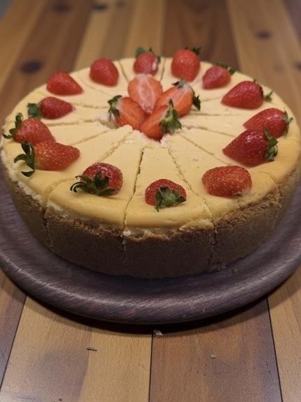 Classic Baked Vanilla Cheesecake